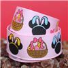 Order  Mouse Head  Ribbon - Easter Pink